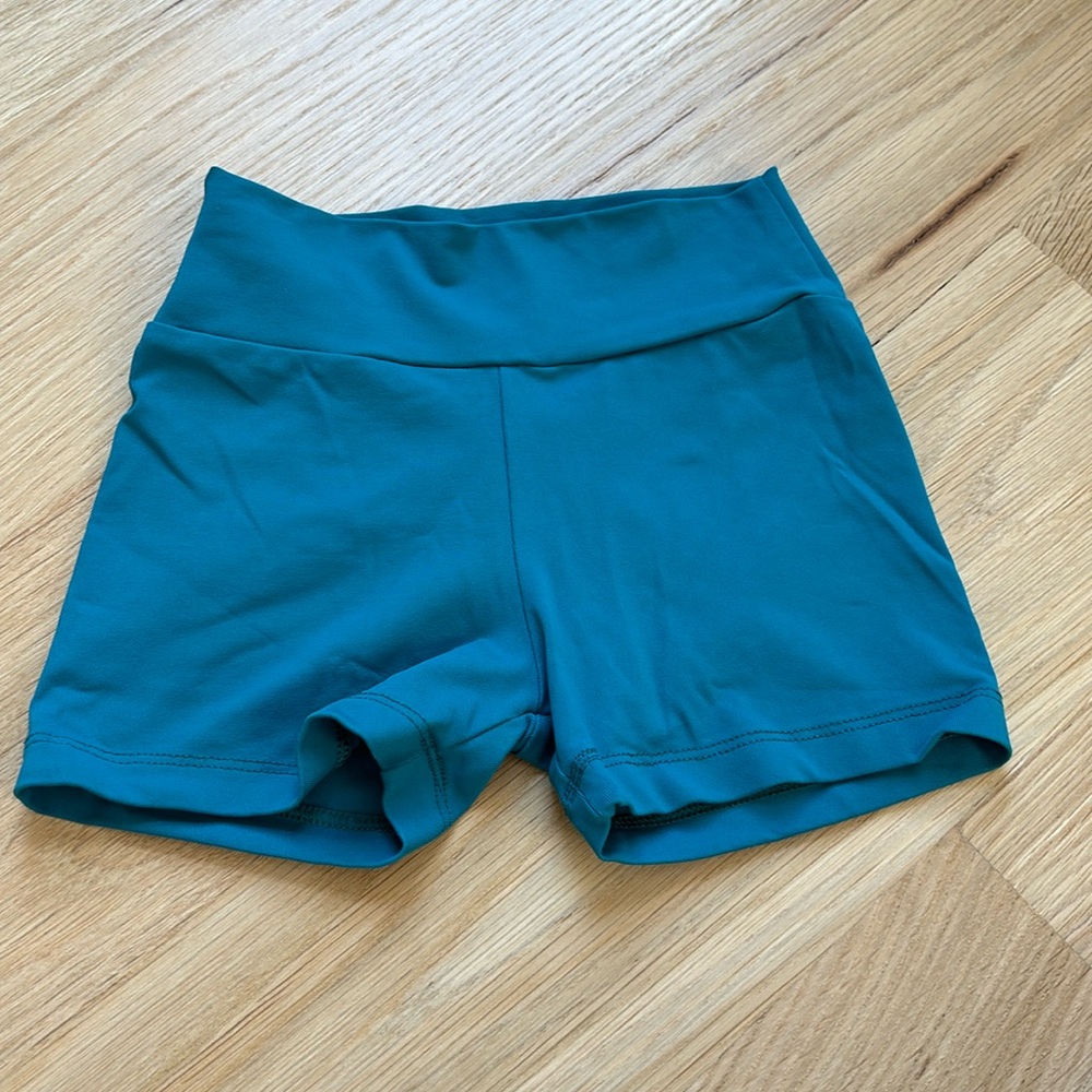 Lulli Dancewear Girls Diamanta High Waist Shorts